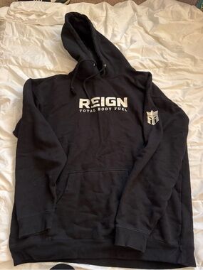Men's Black Hoodie Reign